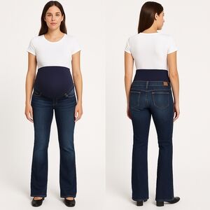 PAIGE Women's Boot Cut Jeans - Indigo